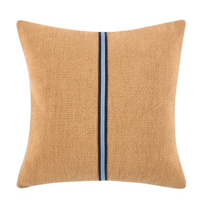 TL Edwin Chestnut Brown/Denim Blue 22x22 - Set of 2 - Chapin Furniture