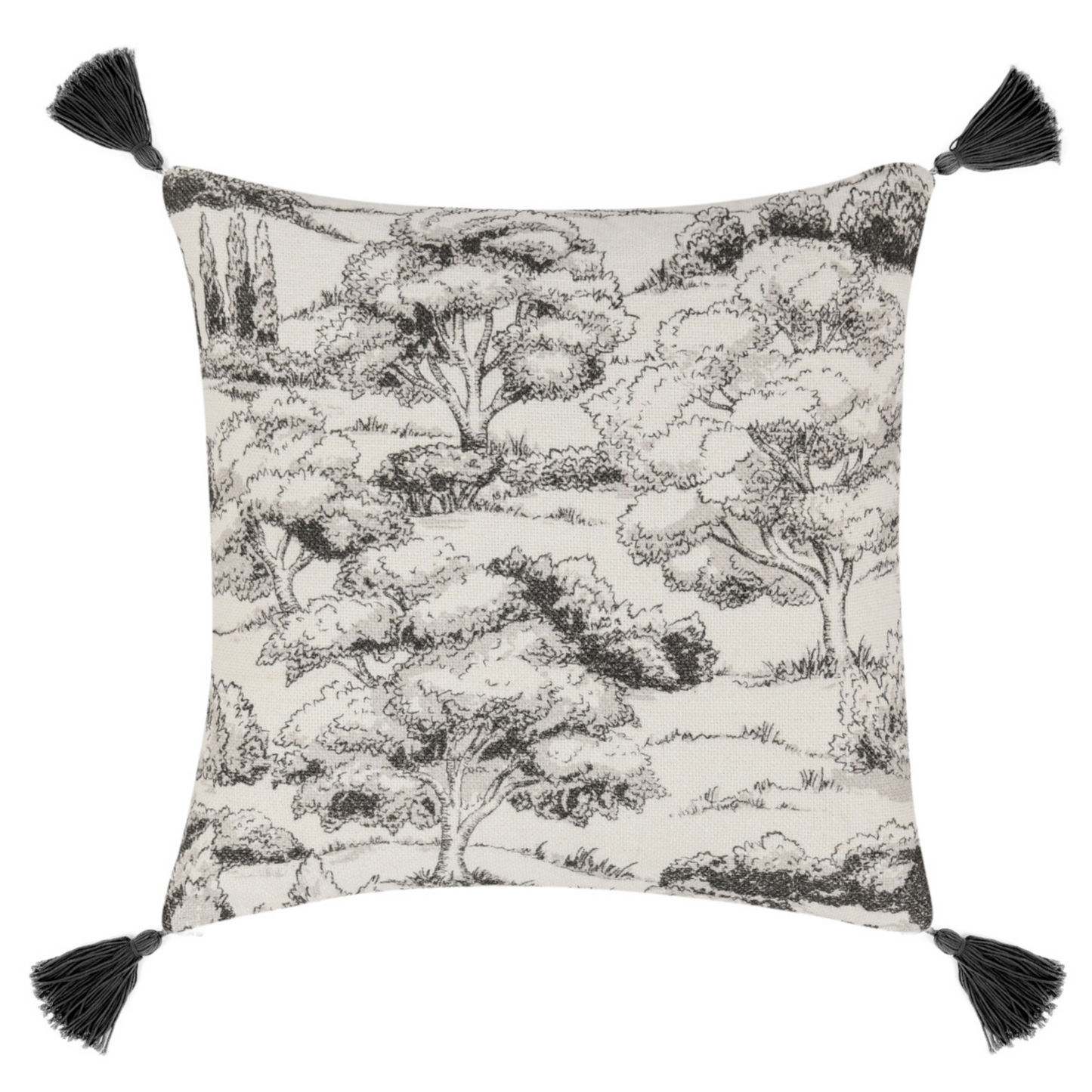 VC Stonework Charcoal 22x22 Pillow - Set of 2 - Chapin Furniture