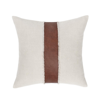 CH Steam Natural/Kona Brown 26x26 Pillow - Chapin Furniture