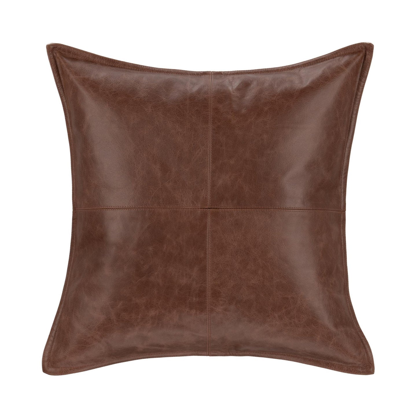 SLD Leather Kona Brown Pillow - Chapin Furniture