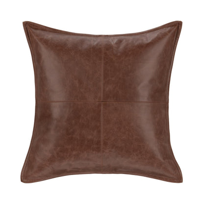 SLD Leather Kona Brown Pillow - Chapin Furniture