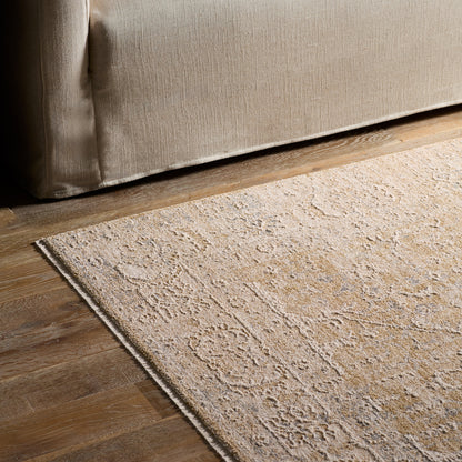 Vekhea Aslan VEK01 Tan/Ivory Rug - Chapin Furniture