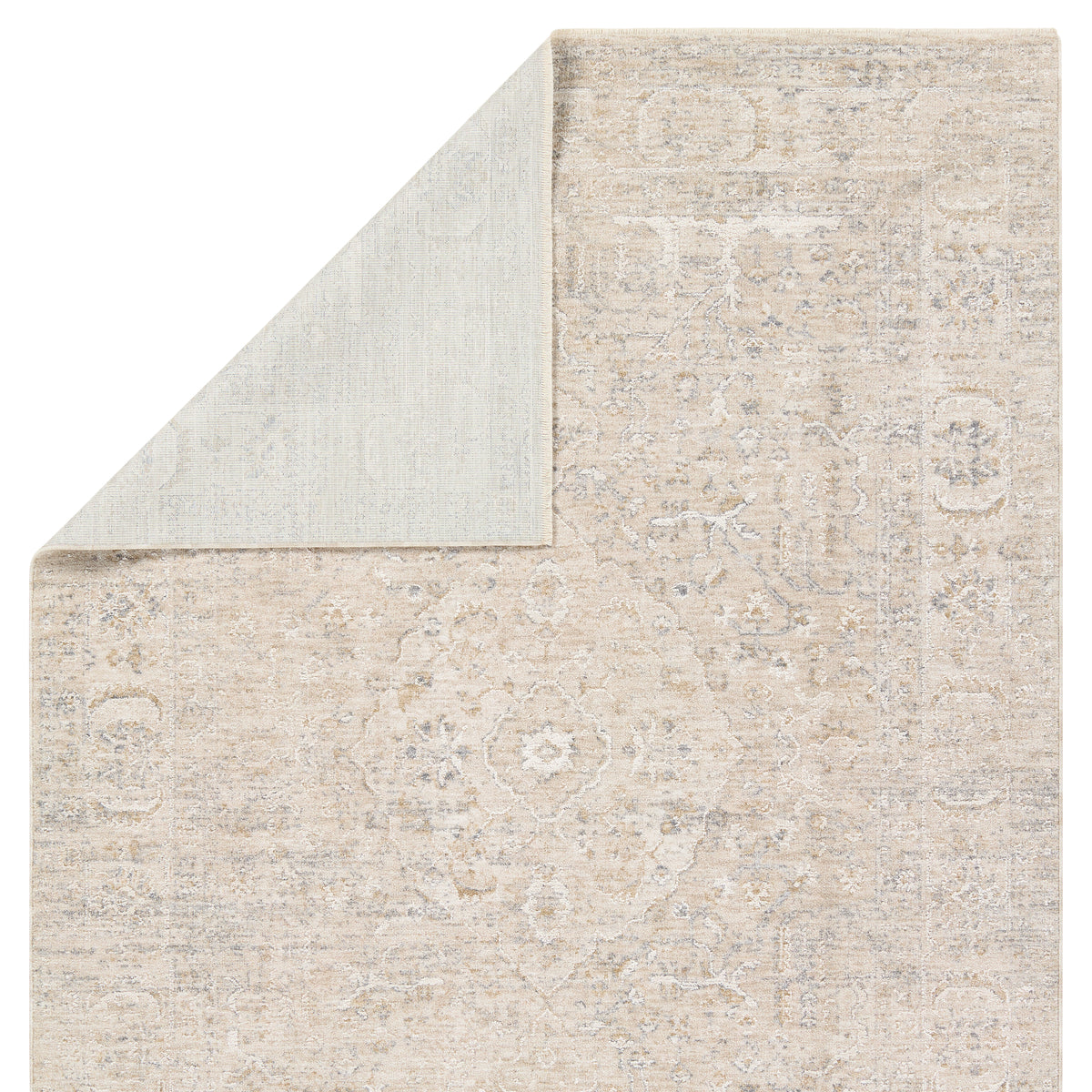 Vekhea Aslan VEK02 Ivory/Yellow Rug - Chapin Furniture