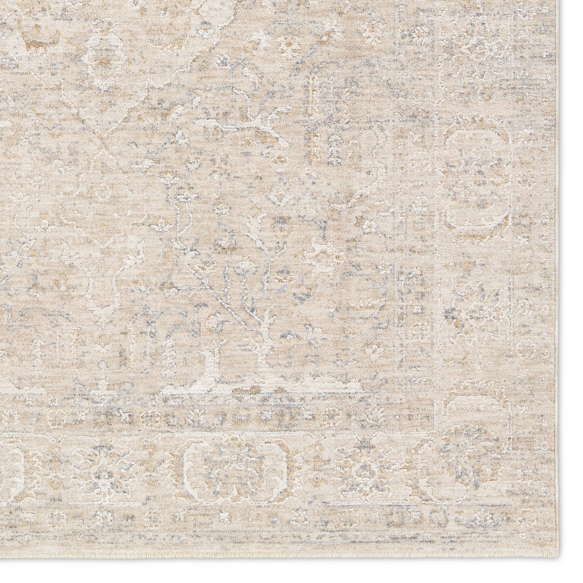 Vekhea Aslan VEK02 Ivory/Yellow Rug - Chapin Furniture
