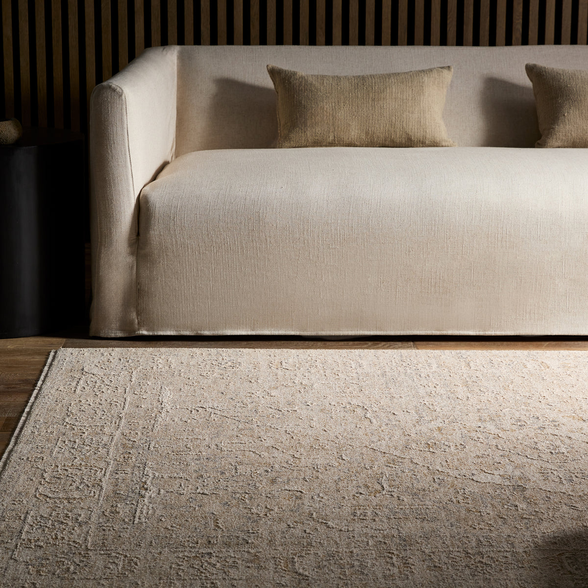 Vekhea Aslan VEK02 Ivory/Yellow Rug - Chapin Furniture