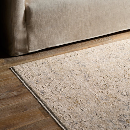 Vekhea Upal VEK04 Tan/Yellow Rug - Chapin Furniture