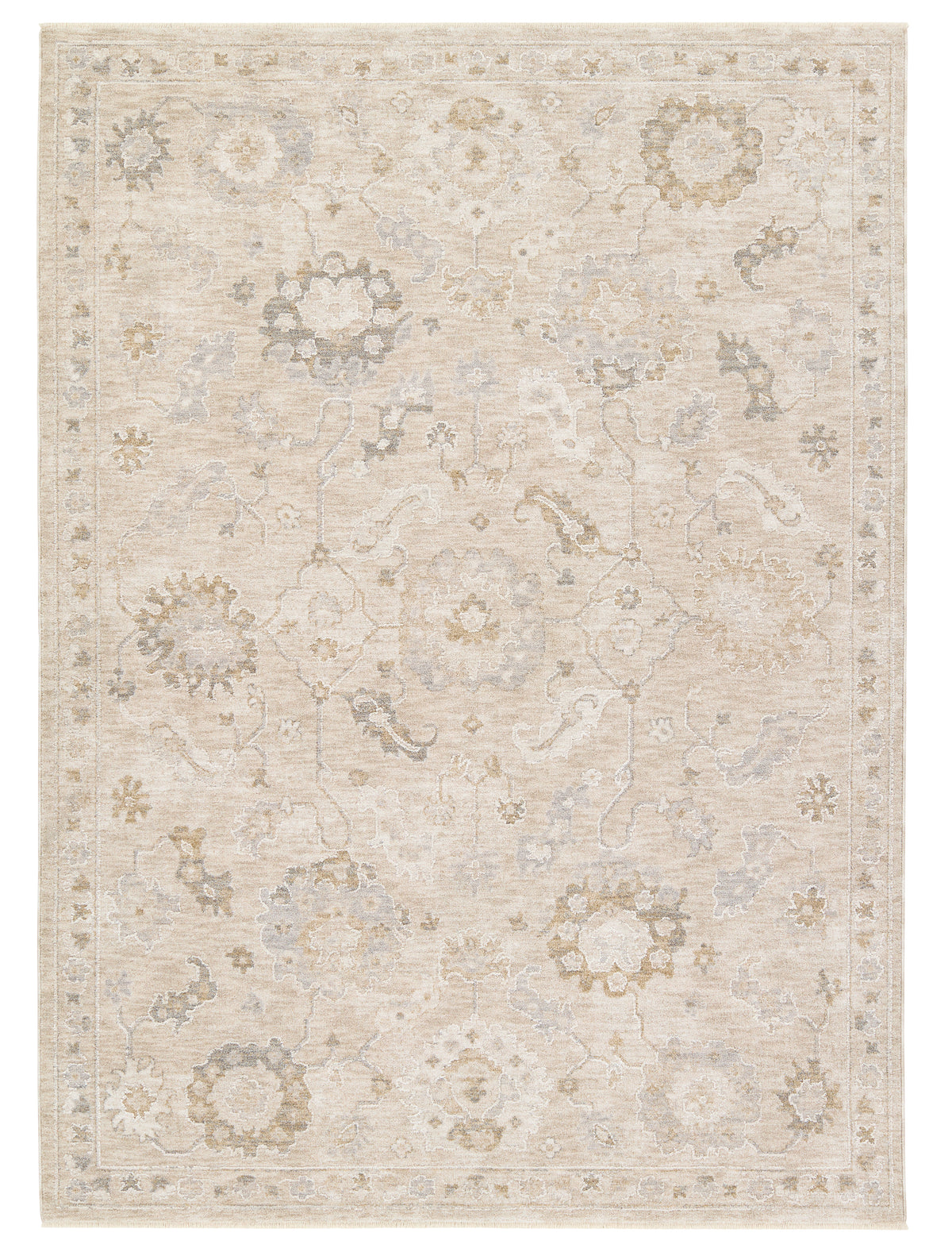 Vekhea Alara VEK06 Ivory/Yellow Rug - Chapin Furniture