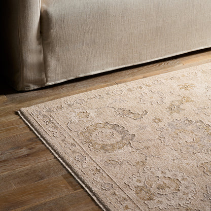 Vekhea Alara VEK06 Ivory/Yellow Rug - Chapin Furniture