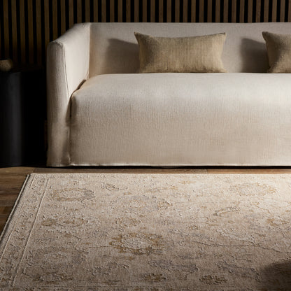 Vekhea Alara VEK06 Ivory/Yellow Rug - Chapin Furniture