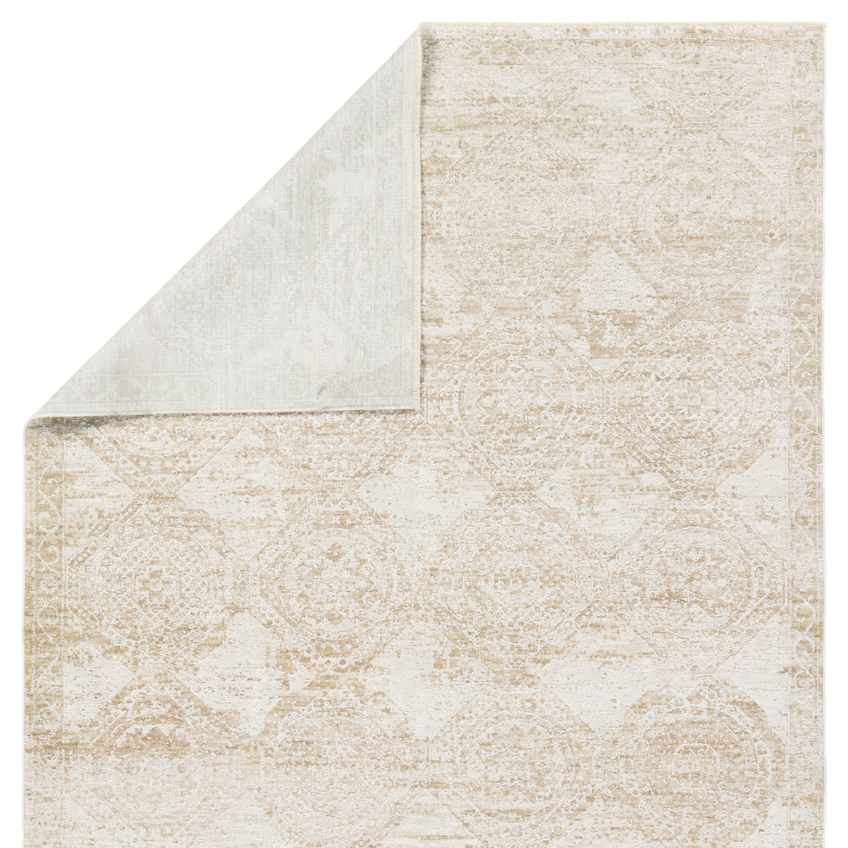 Vekhea Nara VEK07 Ivory/White Rug - Chapin Furniture
