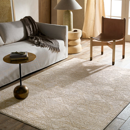 Vekhea Nara VEK07 Ivory/White Rug - Chapin Furniture
