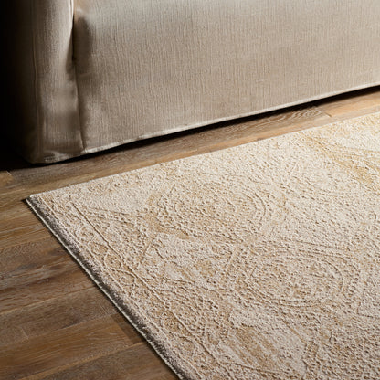 Vekhea Nara VEK07 Ivory/White Rug - Chapin Furniture