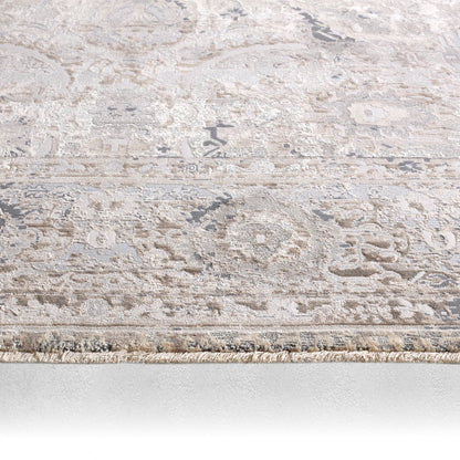 Vienne Baptiste VNE03 Gray/Cream Rug - Chapin Furniture