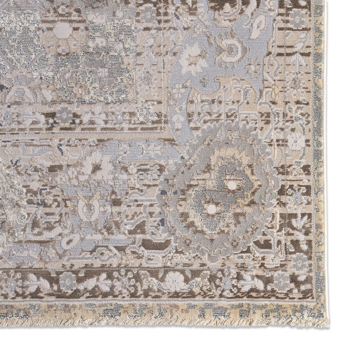 Vienne Baptiste VNE03 Gray/Cream Rug - Chapin Furniture