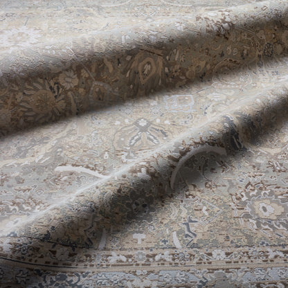 Vienne Baptiste VNE03 Gray/Cream Rug - Chapin Furniture