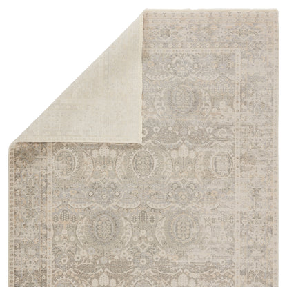 Vienne Michon VNE07 Gray/Cream Rug - Chapin Furniture