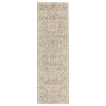 Vienne Michon VNE07 Gray/Cream Rug - Chapin Furniture