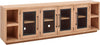 Paige 97" Console w/ 4 Doors - Cashew - Chapin Furniture