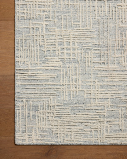 Woodriff 01 Blue/Bone Rug - Chapin Furniture