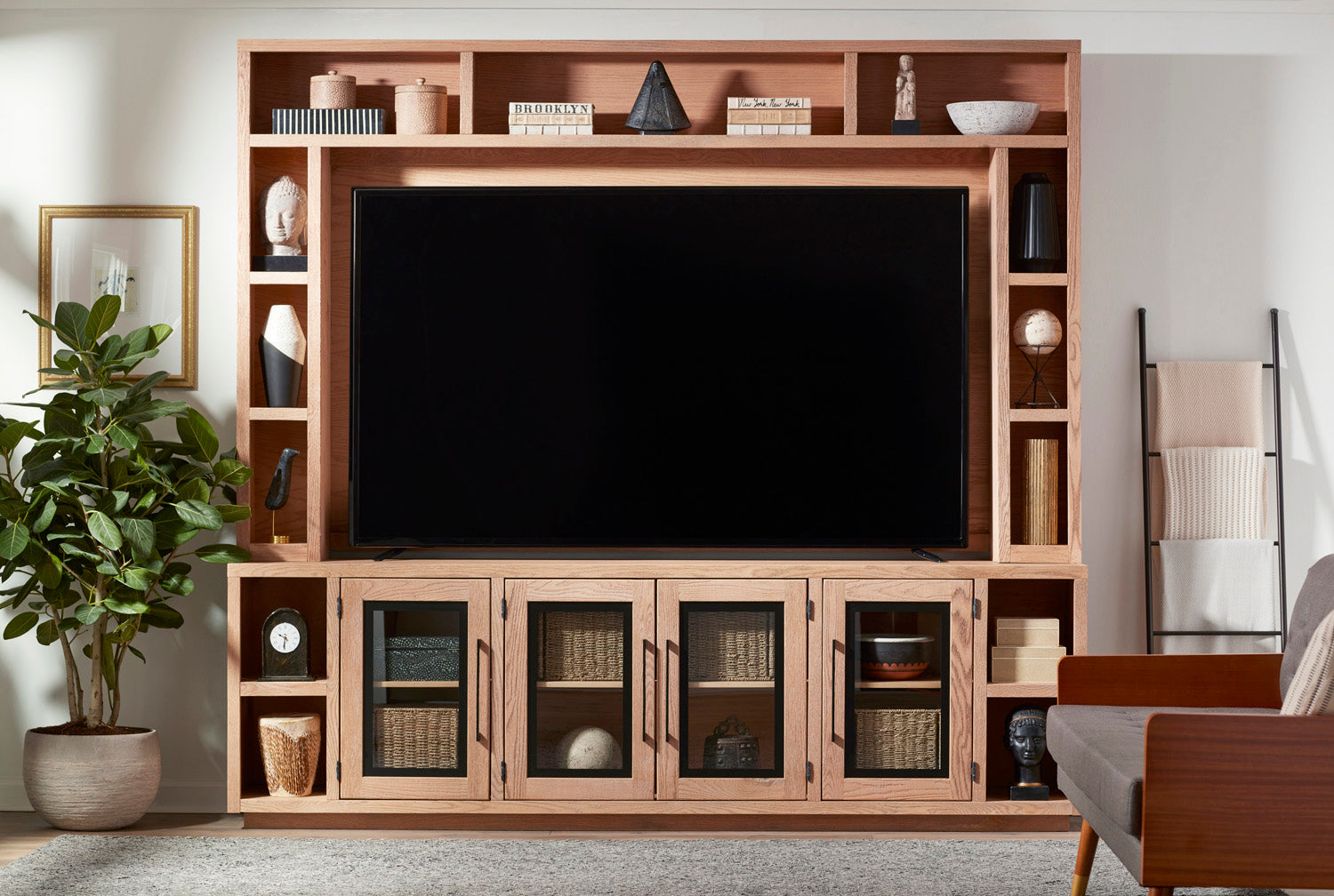 Paige 97" Console & Hutch - Thumbnail 2