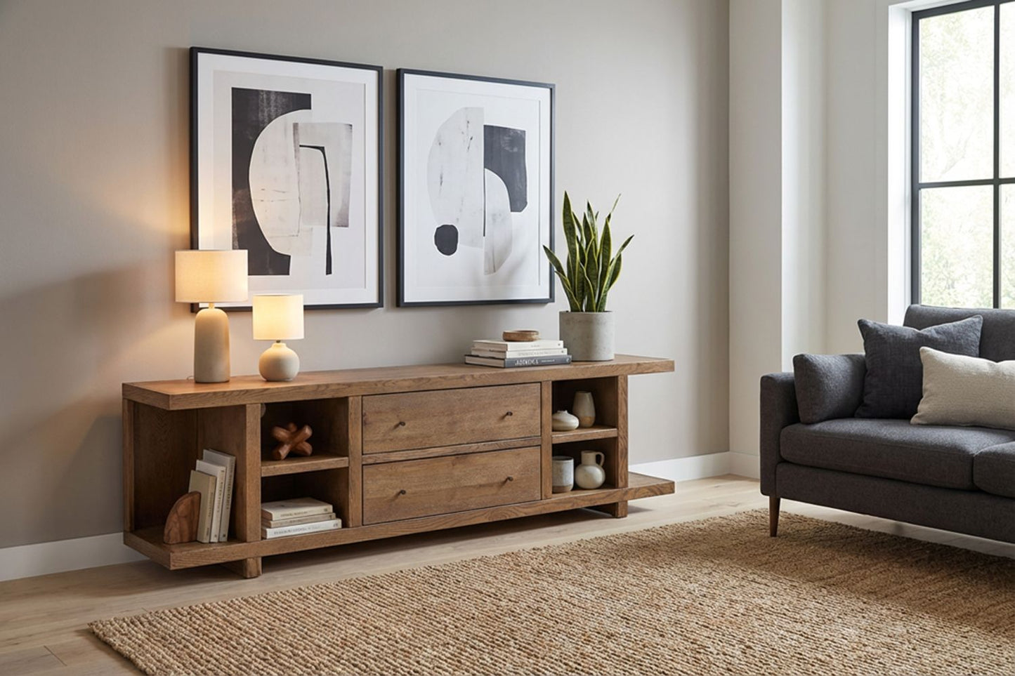Latitude Console With 2 Doors - Chapin Furniture