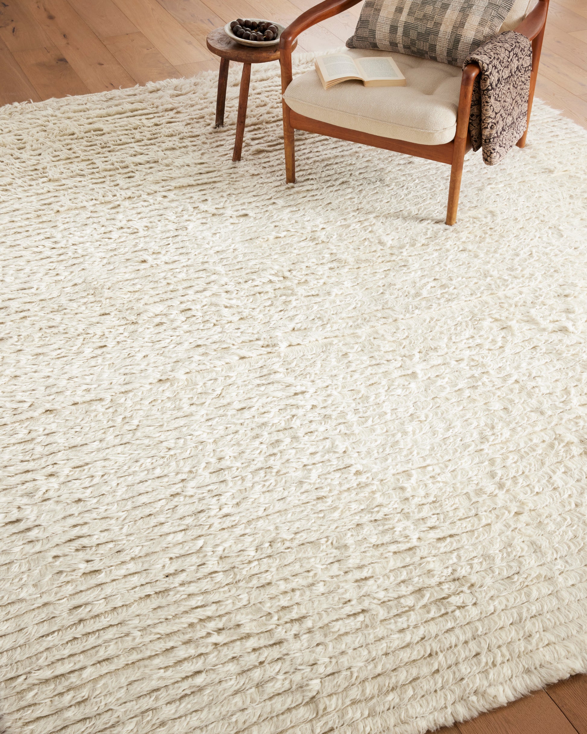 Amber Lewis Woodland 01 Ivory Rug - Chapin Furniture