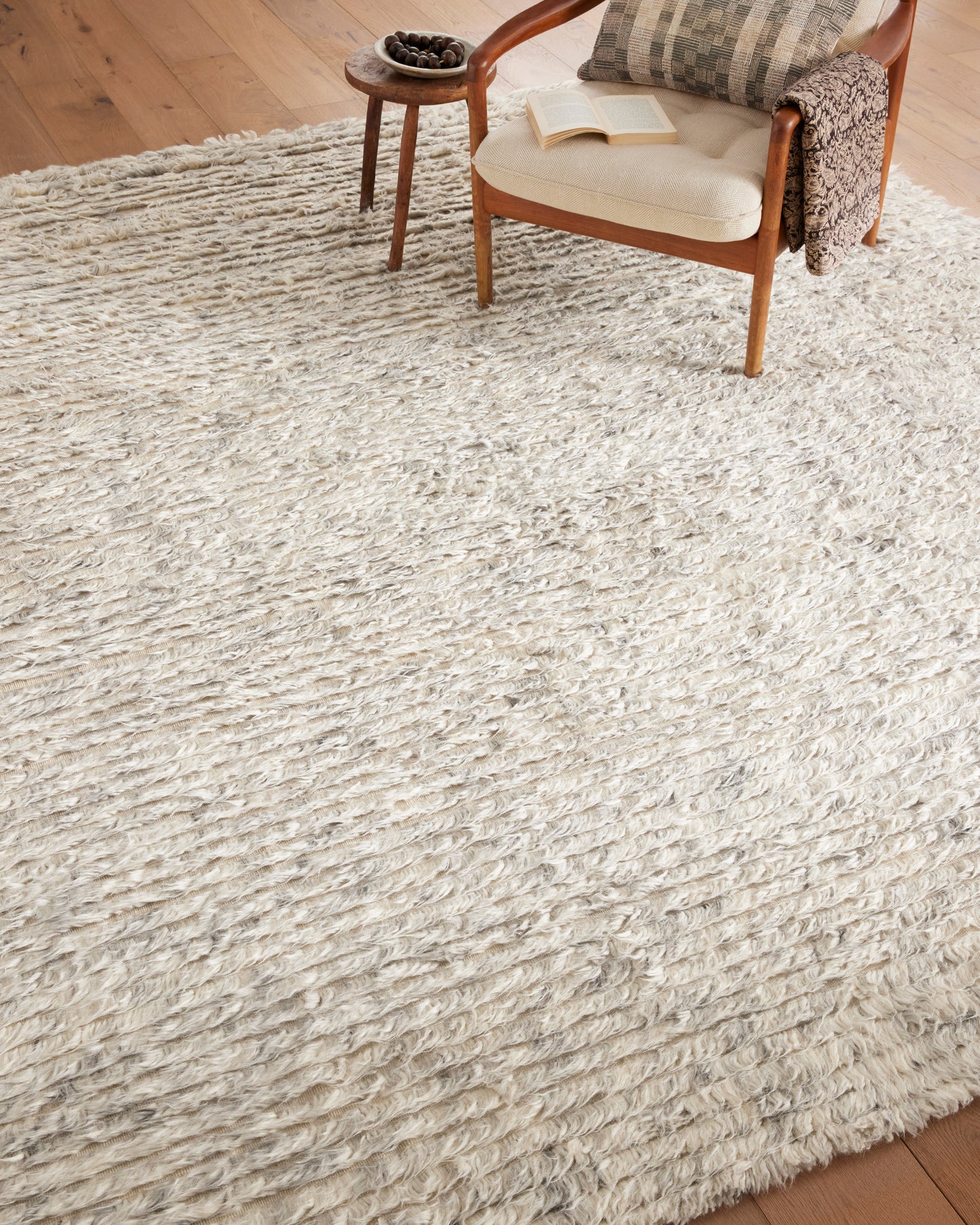 Amber Lewis Woodland 01 Silver Rug - Chapin Furniture