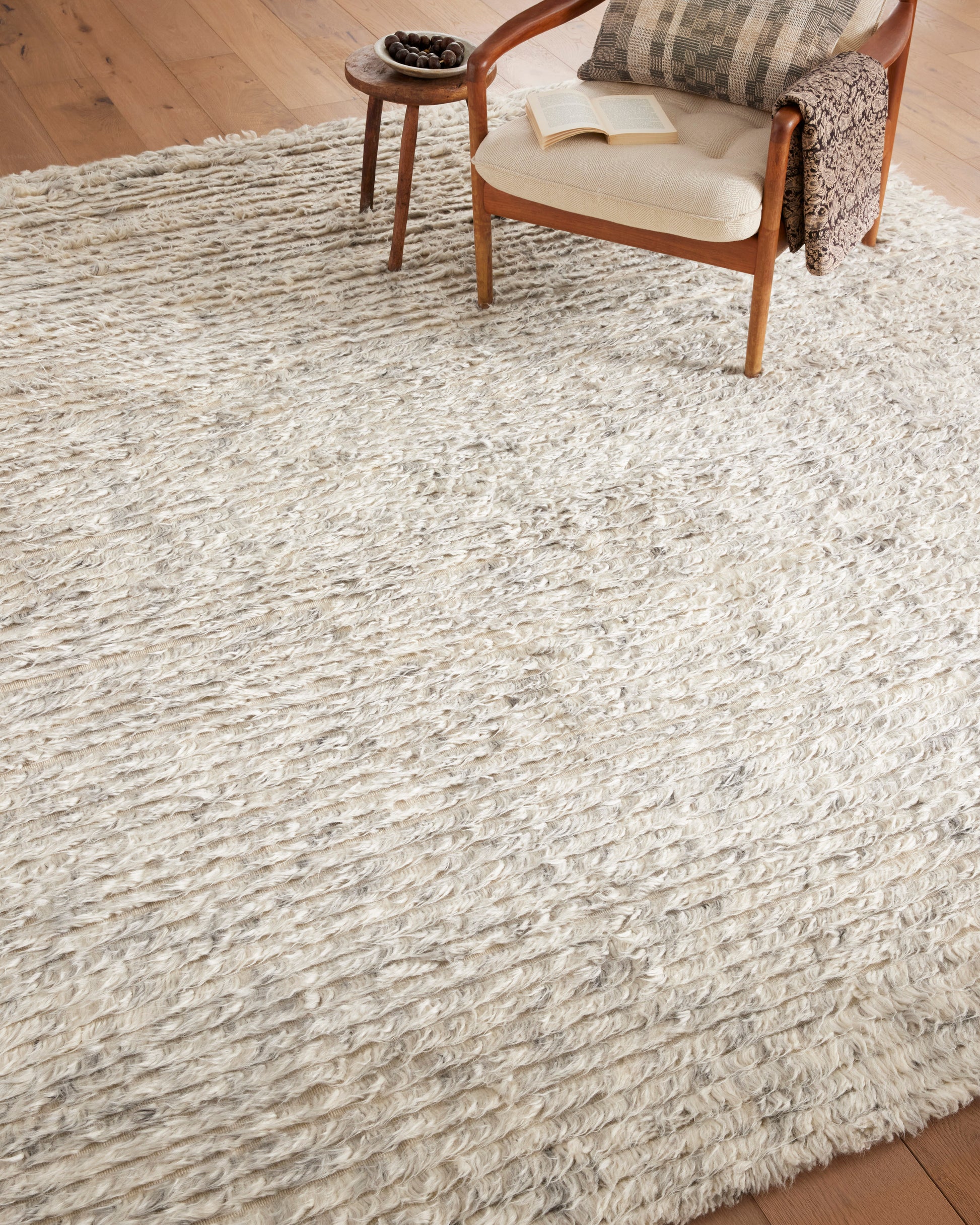 Amber Lewis Woodland 01 Silver Rug - Chapin Furniture