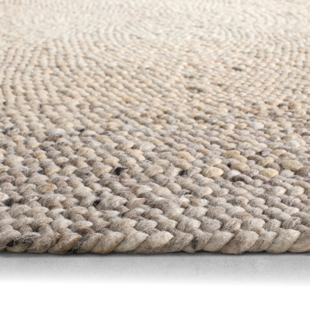 Woven Radius Circadia WRS01 Tan Round Rug - Chapin Furniture