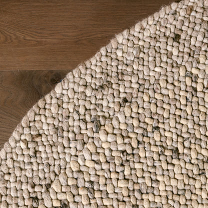 Woven Radius Circadia WRS01 Tan Round Rug - Chapin Furniture