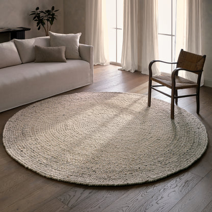 Woven Radius Circadia WRS01 Tan Round Rug - Chapin Furniture