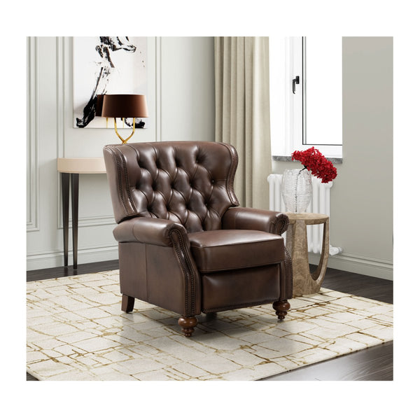 Writer's Recliner- Worthington-Cognac - Chapin Furniture