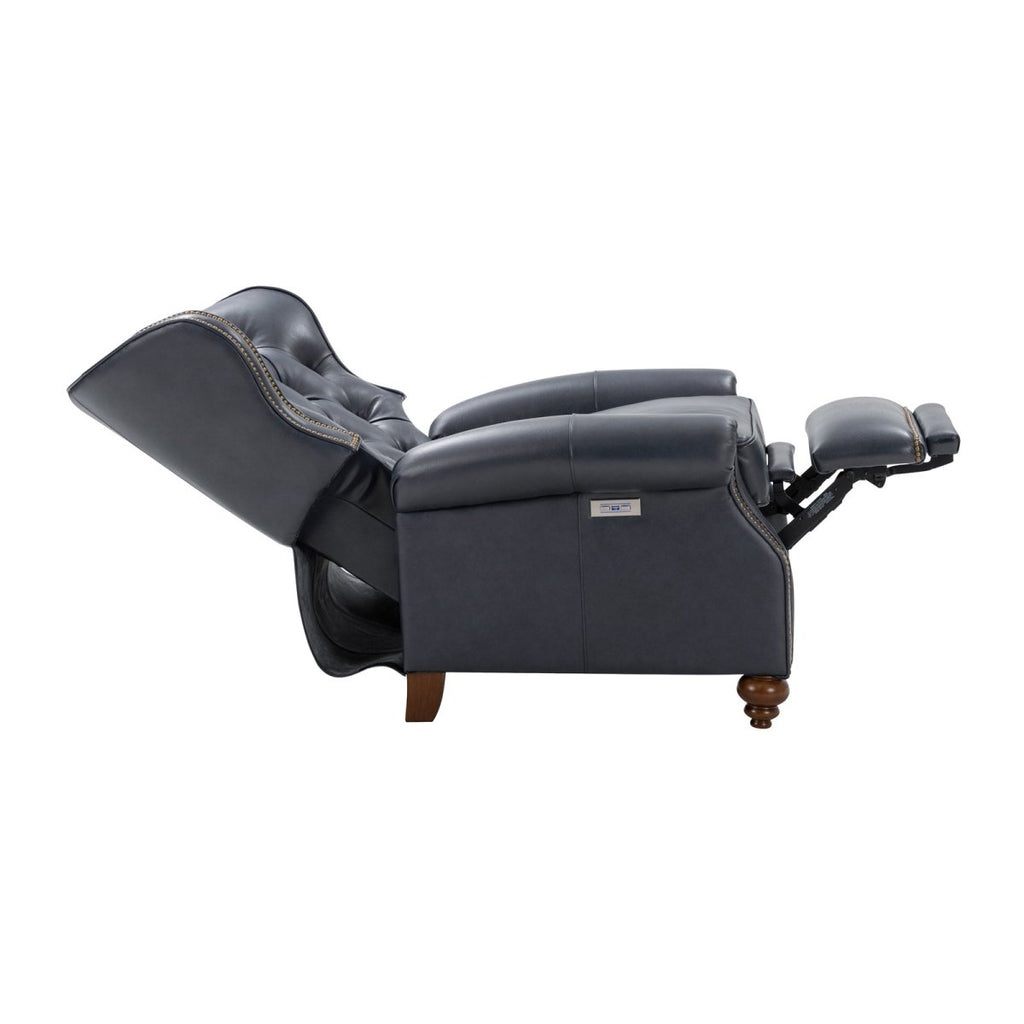 Writer's Power Recliner- Barone-Navy-Blue - Chapin Furniture