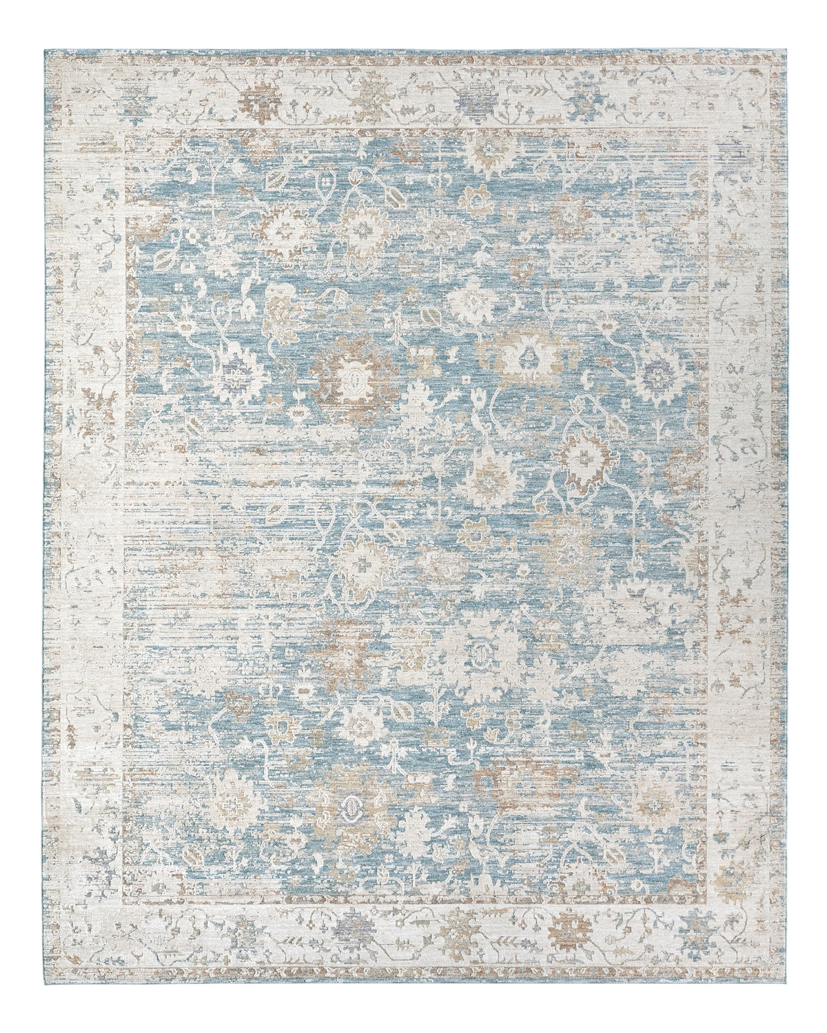 Zarif Lupine ZAR01 Blue/Beige Rug - Chapin Furniture