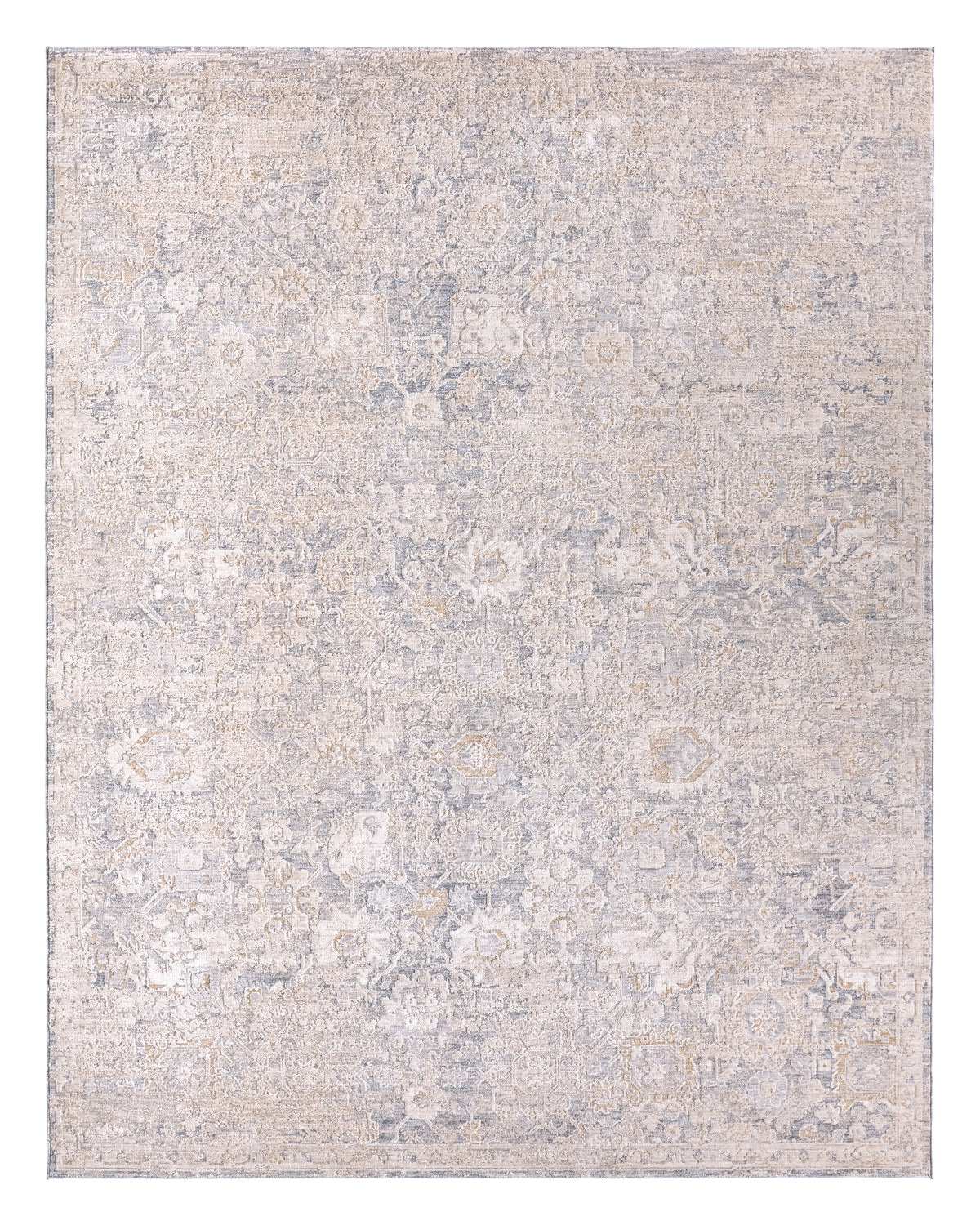Zarif Twig ZAR02 Cream/Blue Rug - Chapin Furniture