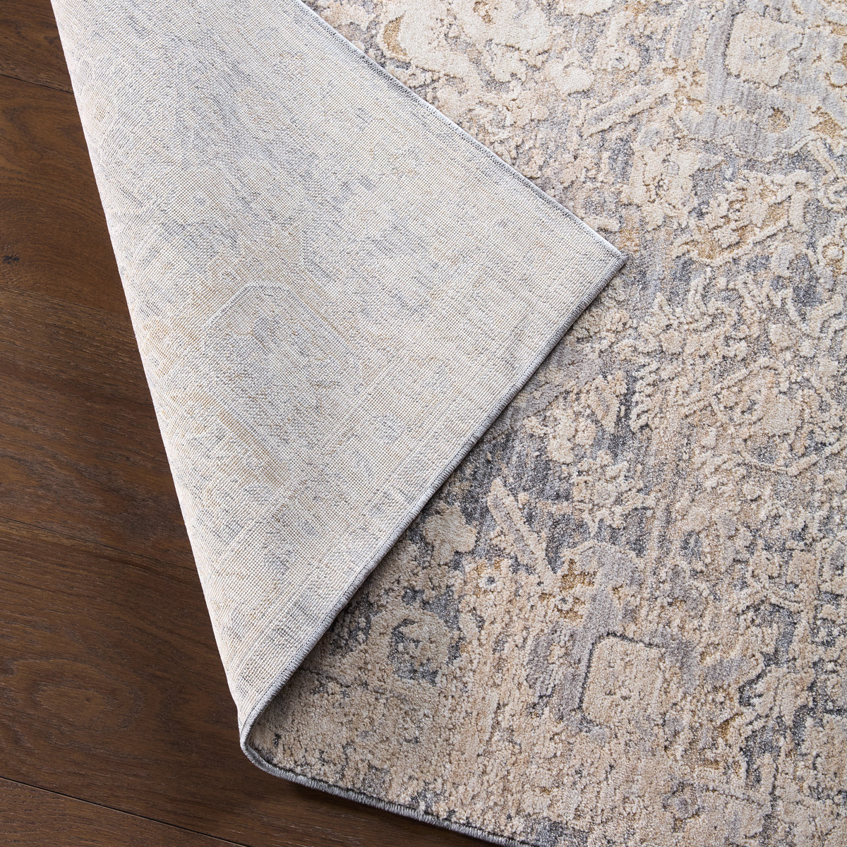 Zarif Twig ZAR02 Cream/Blue Rug - Chapin Furniture