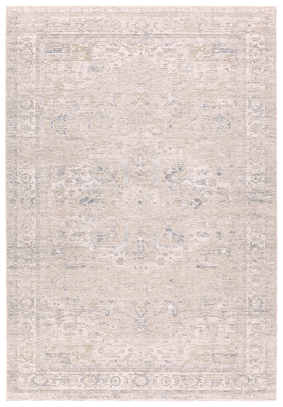 Zarif Kabul ZAR03 Cream/Beige Rug - Chapin Furniture