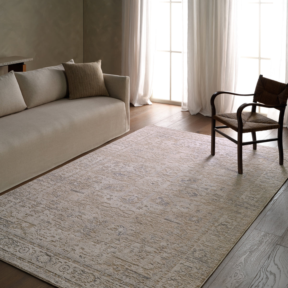 Zarif Kabul ZAR03 Cream/Beige Rug - Chapin Furniture