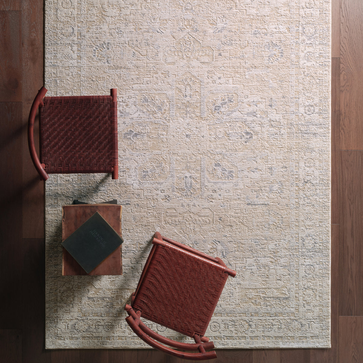 Zarif Kabul ZAR03 Cream/Beige Rug - Chapin Furniture