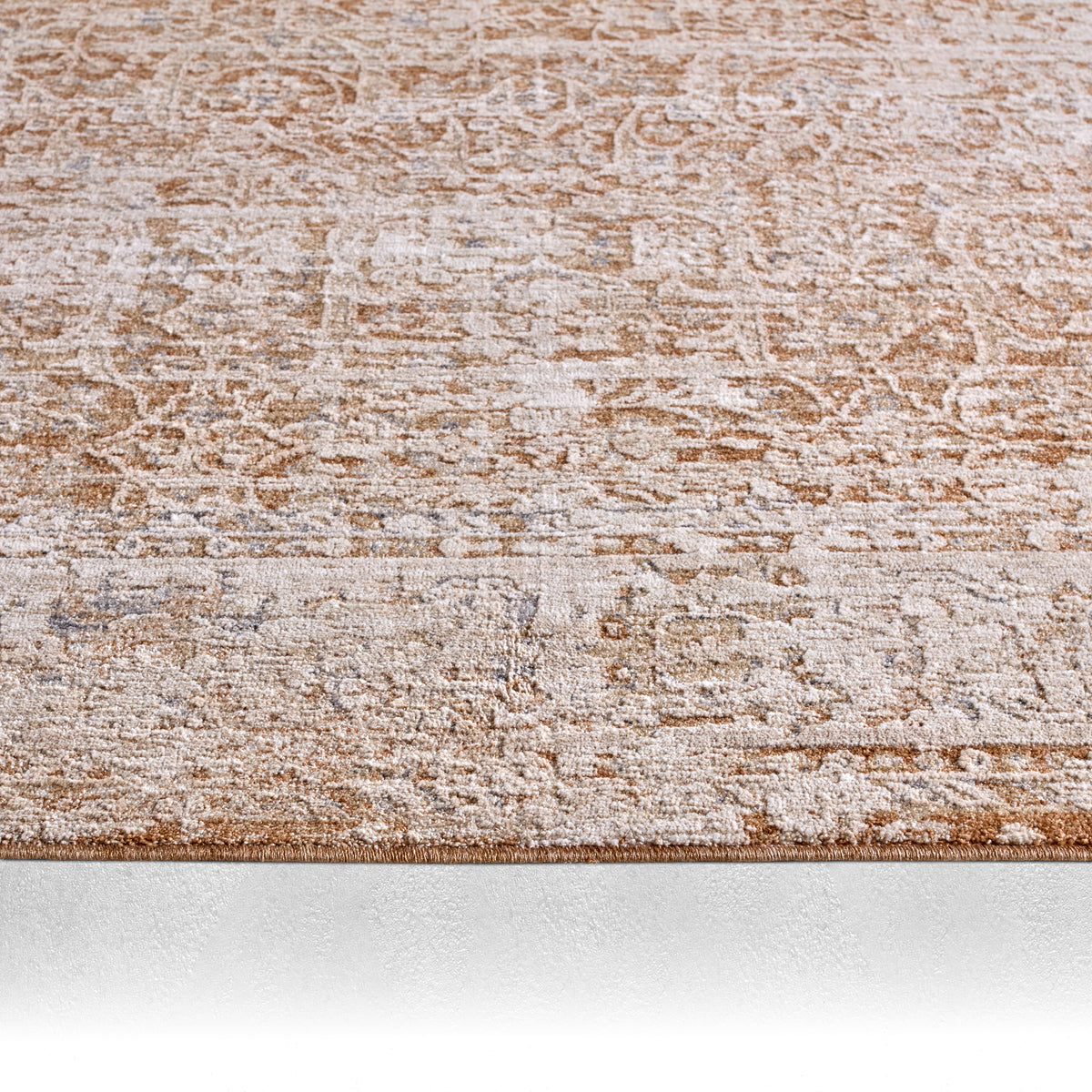 Zarif Arya ZAR04 Tan/Beige Rug - Chapin Furniture