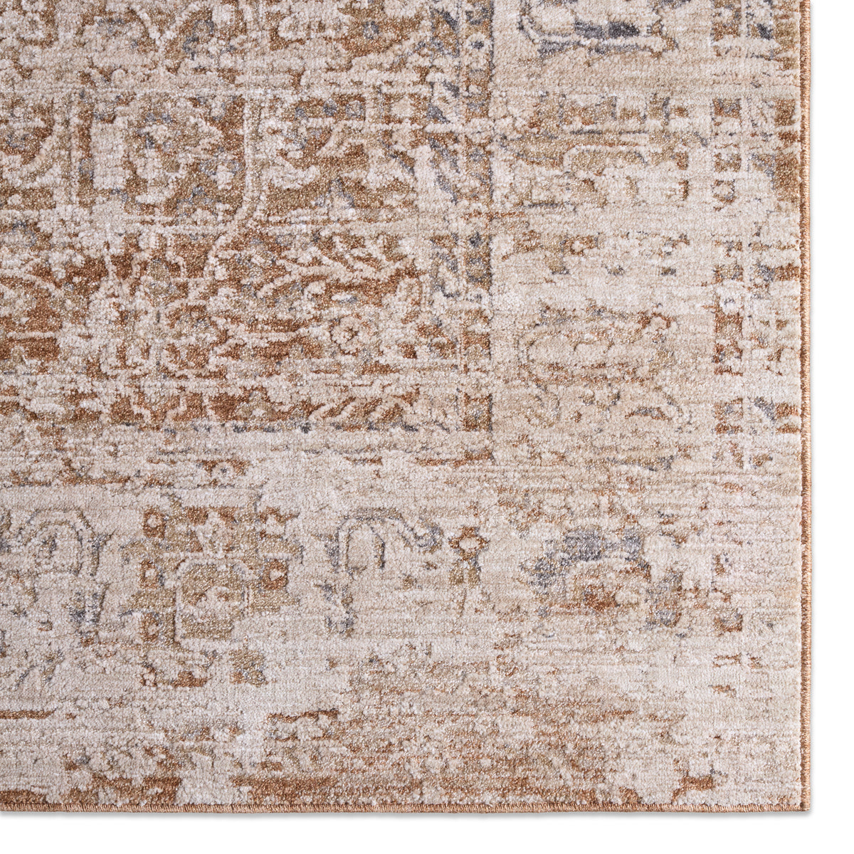 Zarif Arya ZAR04 Tan/Beige Rug - Chapin Furniture