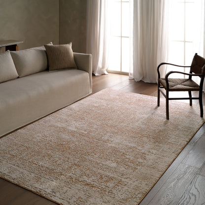Zarif Arya ZAR04 Tan/Beige Rug - Chapin Furniture