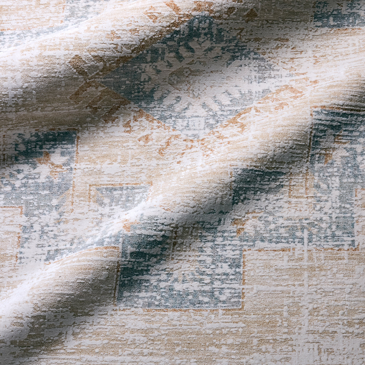 Zarif Orin ZAR06 Tan/Blue Rug - Chapin Furniture