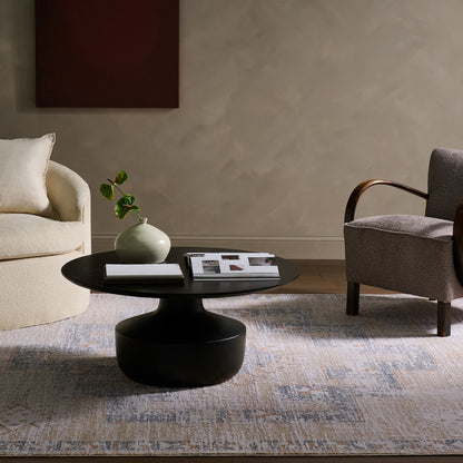 Zarif Orin ZAR06 Tan/Blue Rug - Chapin Furniture