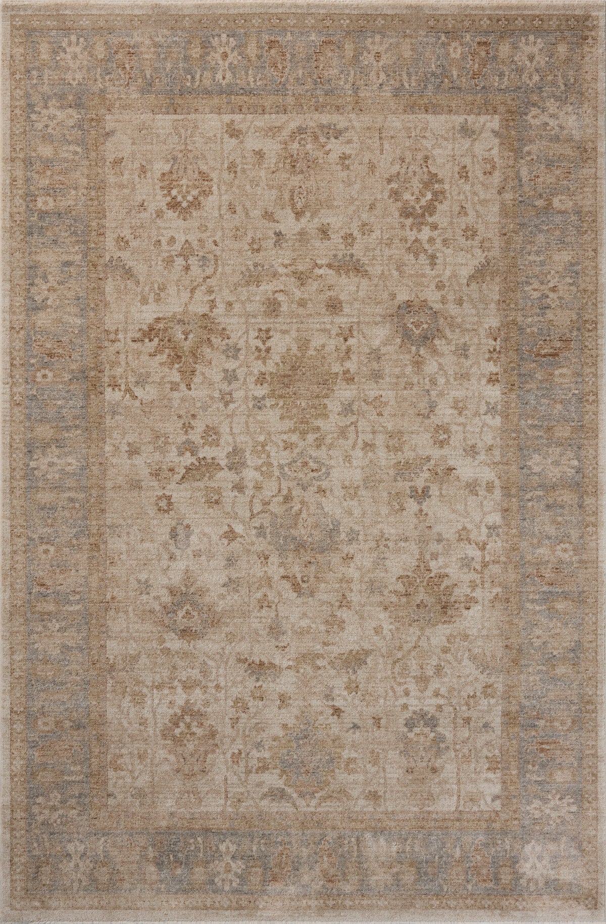 Zenith 07 Beige/Steel Rug - Chapin Furniture