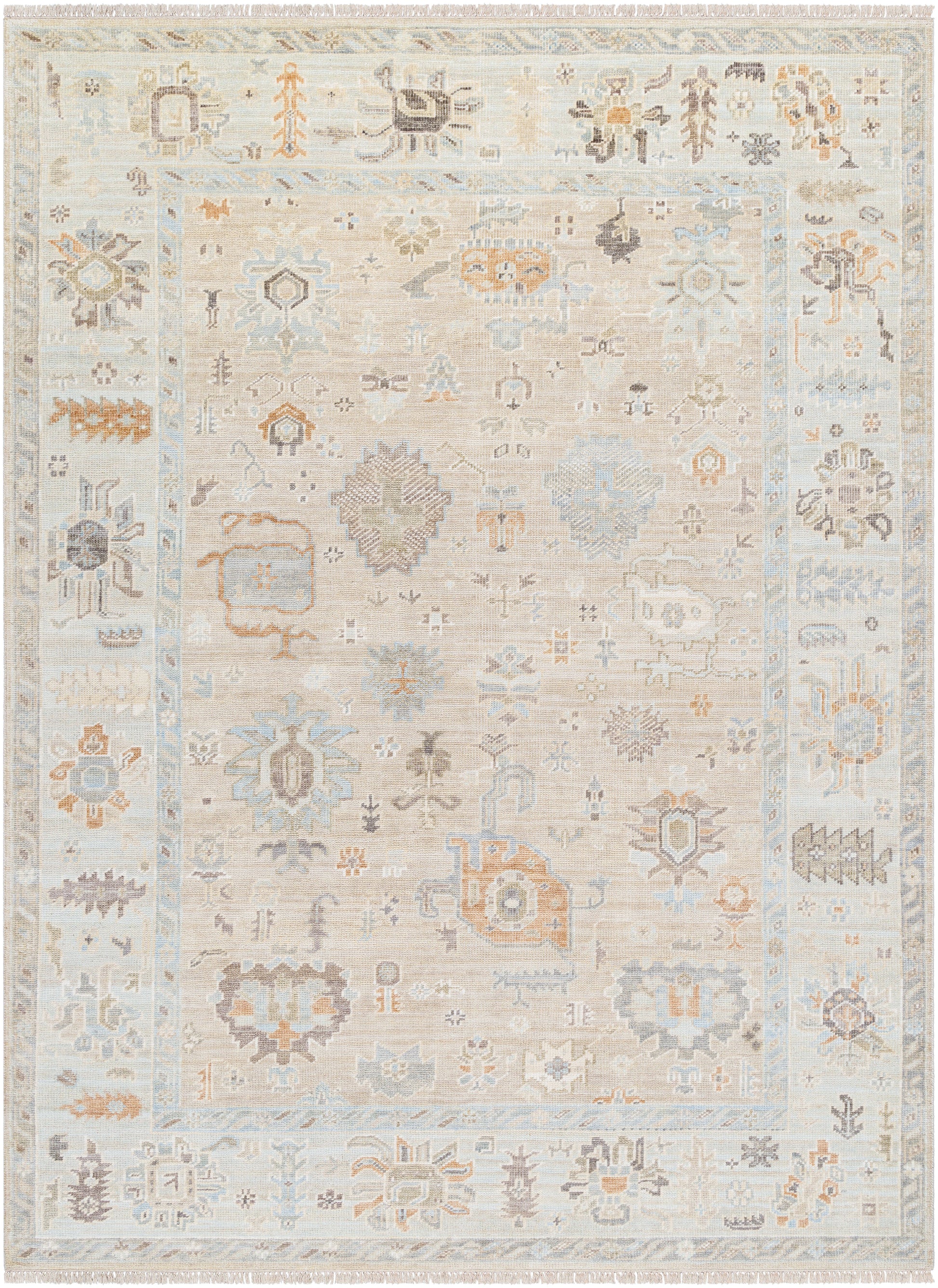Antalya  Rug AAT-2314- Taupe, Brown - Chapin Furniture