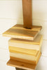 Acacia Wood Six-Tiered Vertical Shelf - Chapin Furniture