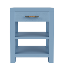 Rosalie One Drawer Nightstand- Blue - Chapin Furniture