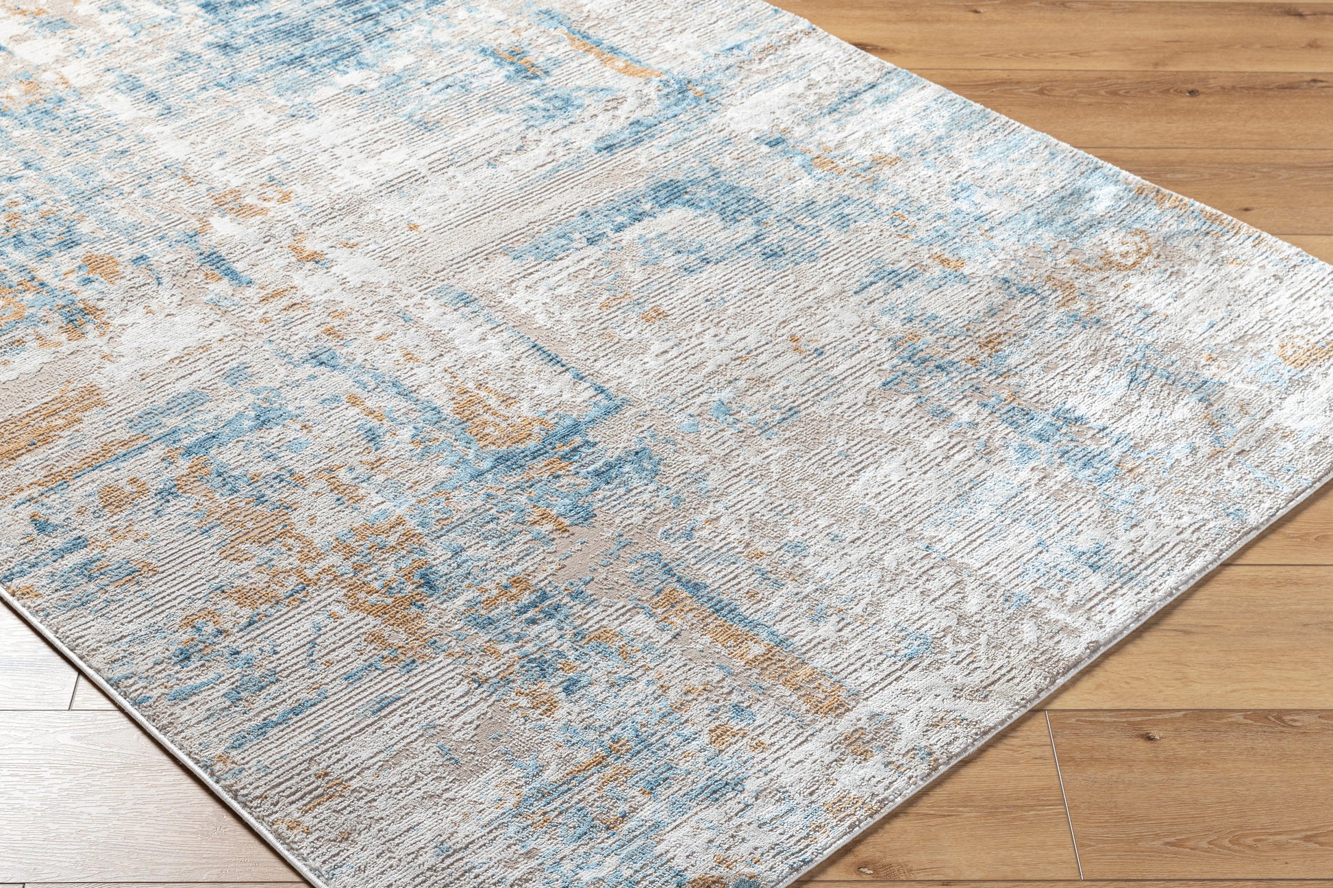 Allegro ALG-2360 Rug- Beige, Blue - Chapin Furniture