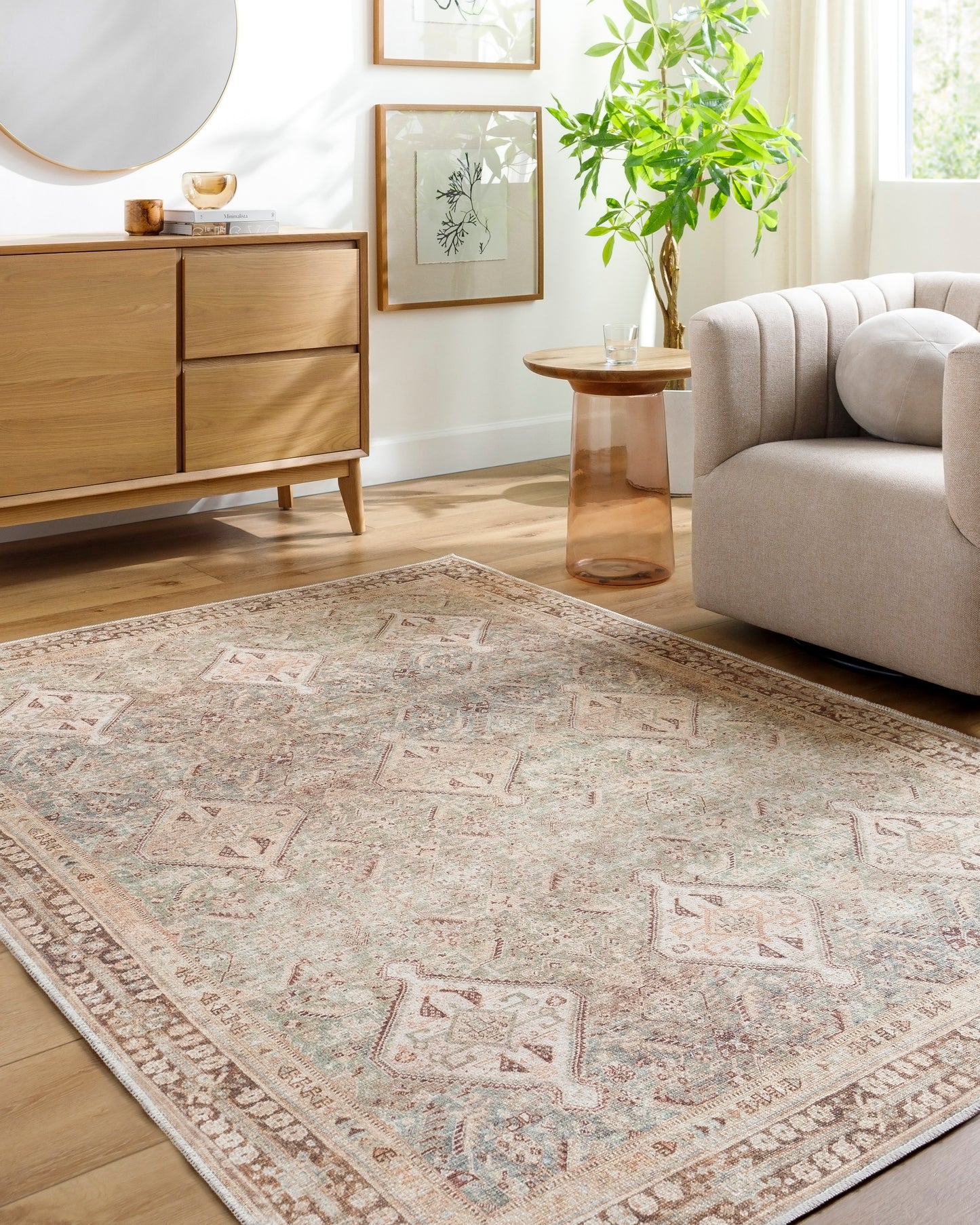 Amelie Rug - AML2394 - Brown - Chapin Furniture